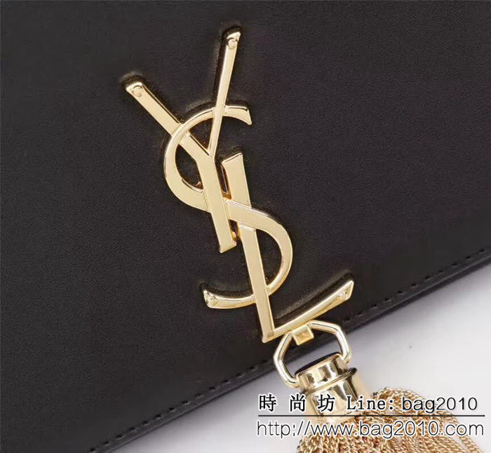 YSL聖羅蘭 經典款 原版南非牛皮 原版五金 鏈條斜挎包 311227-1 YAS1178